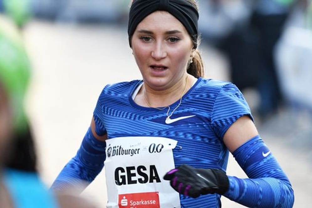 Gesa Krause lief beim Hallen-Meeting in Dortmund die 2000-Meter-Hindernis in 6:02,60 Minuten.
