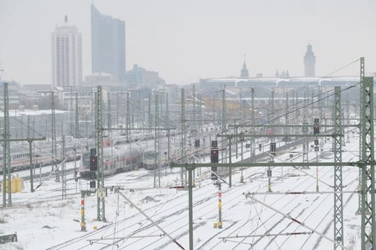 Winterwetter in Sachsen