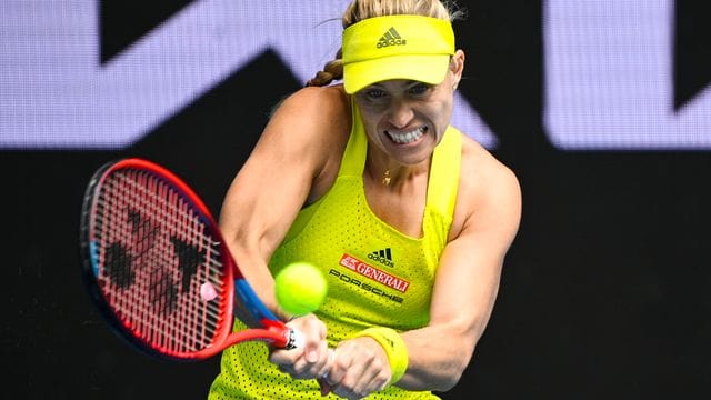 Ist bei den Australian Open bereits gescheitert: Angelique Kerber. Ist bei den Australian Open bereits gescheitert: Angelique Kerber.