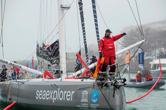 Weltumsegler Boris Herrmann hatte bei der härtesten Regatta der Welt Platz fünf belegt.