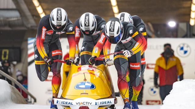 Francesco Friedrich setzt in Altenberg voll auf den "410er". Francesco Friedrich setzt in Altenberg voll auf den "410er".