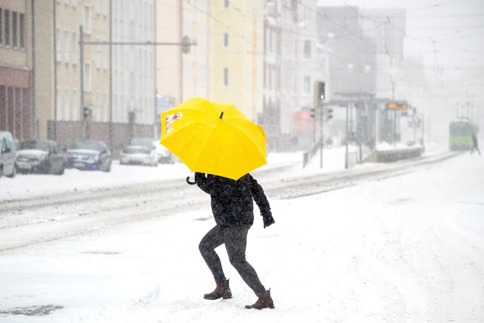 Schnee in Hannover