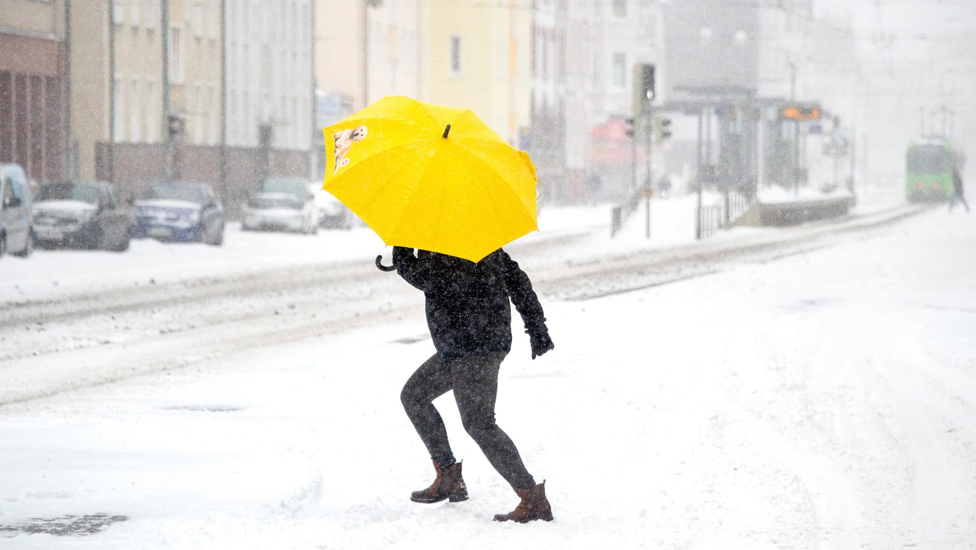 Schnee in Hannover