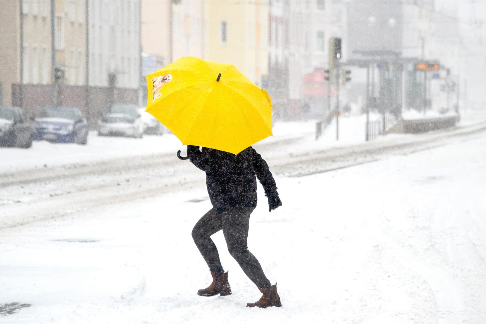 Schnee in Hannover