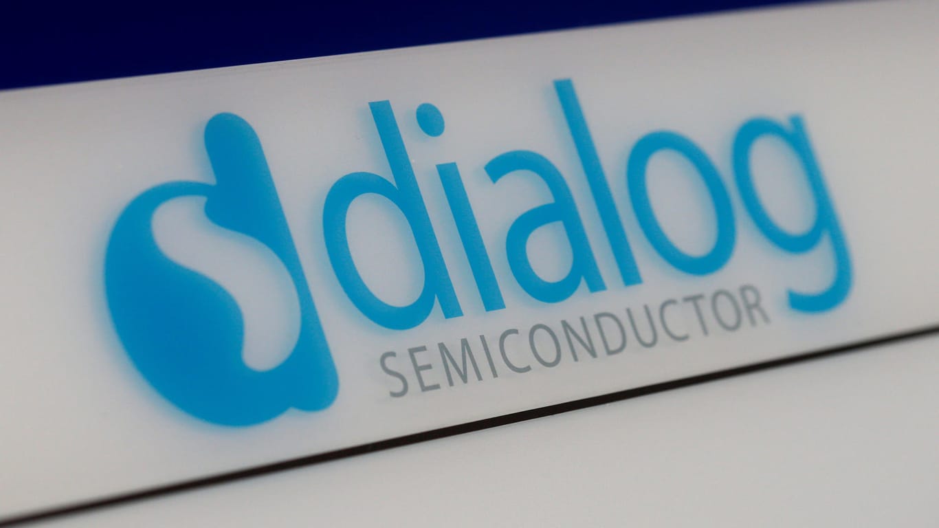 Logo von Dialog Semiconductor (Symbolbild): Der Halbleiter-Konzern soll verkauft werden.