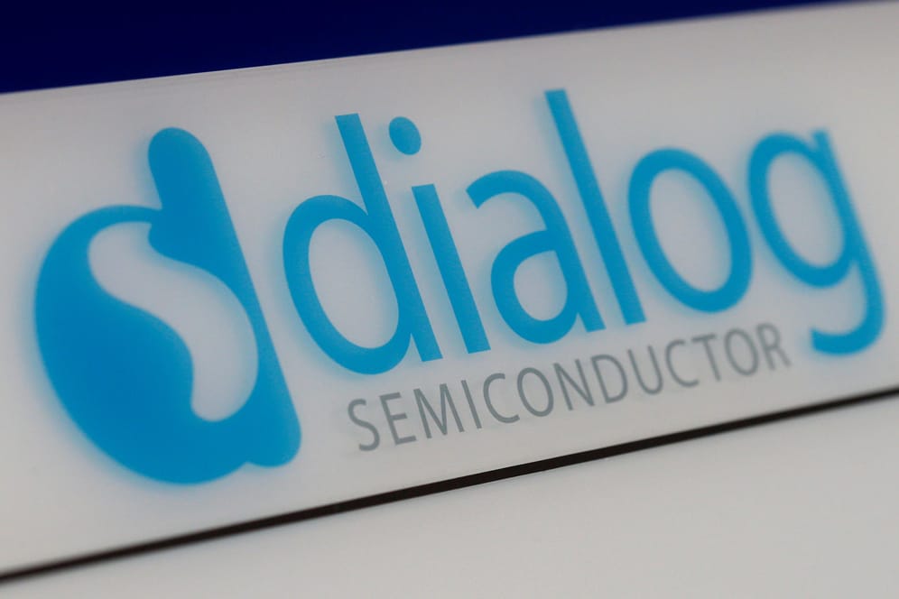 Logo von Dialog Semiconductor (Symbolbild): Der Halbleiter-Konzern soll verkauft werden.