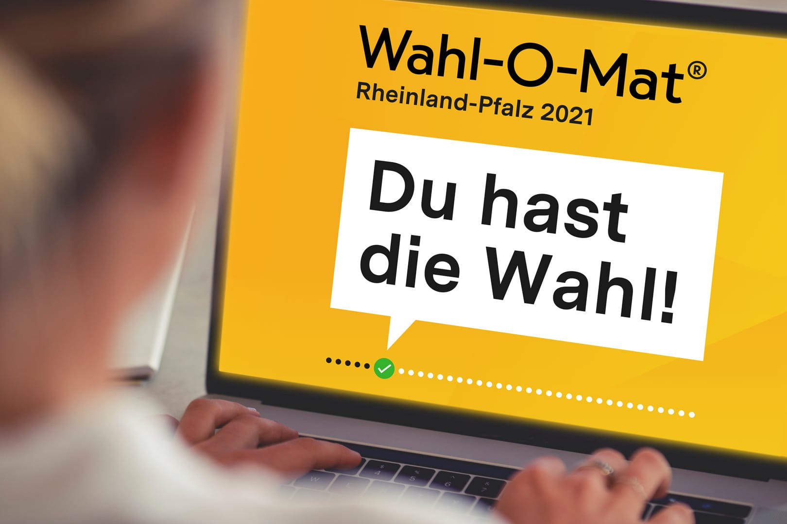 Mit dem Wahl-O-Mat können Sie ermitteln, welche Partei Ihre Interessen am ehesten vertritt.