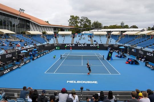 Bei den Australian Open sind Zuschauer zugelassen.