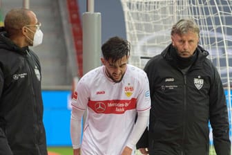 Nicolas Gonzales: Gegen Leverkusen verletzte sich der Argentinier am Oberschenkel.