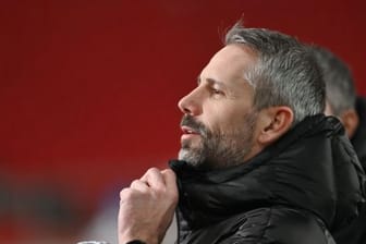 Muss mit seinem Team in Budapest gegen Manchester United antreten: Gladbach-Coach Marco Rose.