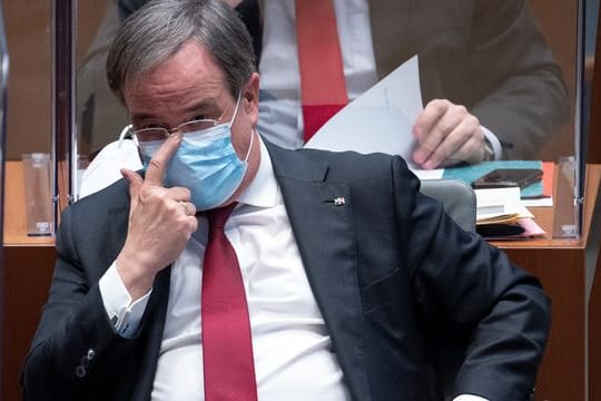 CDU-Chef Armin Laschet dürfte über die neuen Zahlen zur Wählergunst wenig begeistert sein.