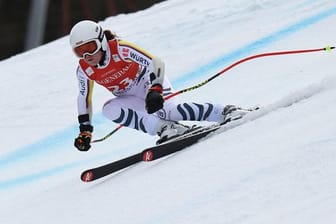 Einzige DSV-Starterin beim Super-G der Frauen bei der WM in Cortina d'Ampezzo: Kira Weidle.