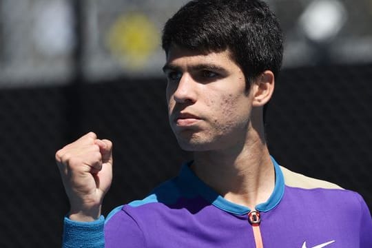 Zeigte auf beeindruckende Art und Weise, warum viele Experten in ihm schon den neuen Nadal sehen: Carlos Alcaraz.