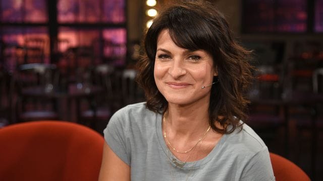 Marlene Lufen 2018 nach der Aufzeichnung der WDR-Talkshow "Kölner Treff".