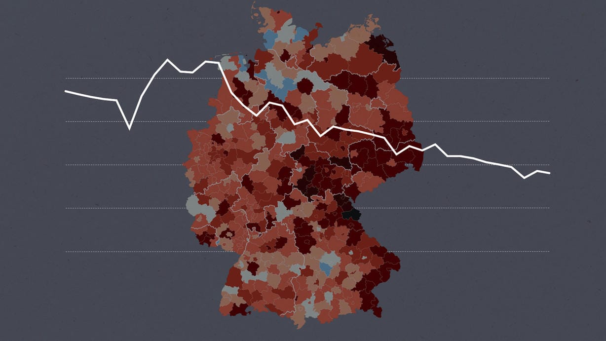 Neuinfektionen, Inzidenzen, Intensivlage: Die Animation zeigt, wie es vor dem Corona-Gipfel um die Pandemie in Deutschland steht. Neuinfektionen, Inzidenzen, Intensivlage: Die Animation zeigt, wie es vor dem Corona-Gipfel um die Pandemie in Deutschland steht.