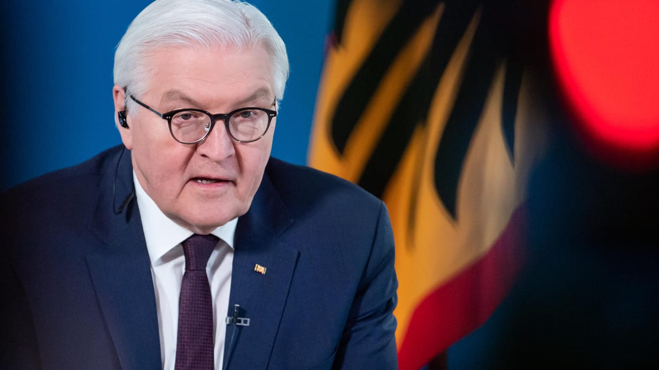 Bundespräsident Frank-Walter Steinmeier: "Der Text des Interviews spricht für sich."