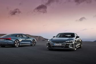 Fließende Formen: Audi bringt als weiteres E-Auto neben den Geländewagen nun auch die Limousine GT in der E-Tron-Familie an den Start.