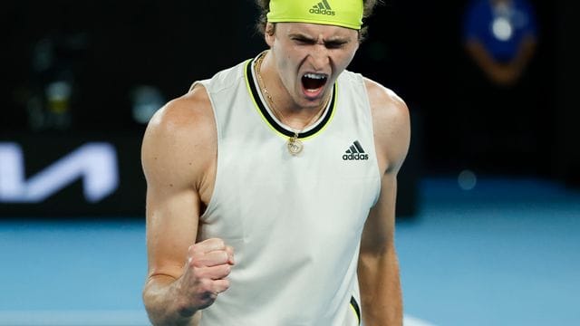 Hat es bei den Australian Open in Runde drei geschafft: Alexander Zverev. Hat es bei den Australian Open in Runde drei geschafft: Alexander Zverev.