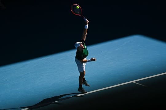 Chancenlos gegen Dominic Thiem: Dominik Koepfer.