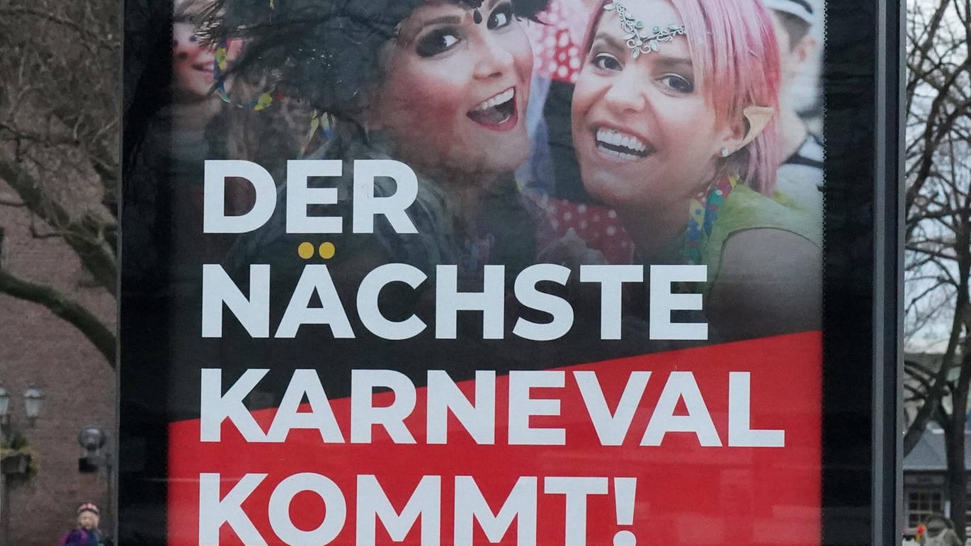 Eine Anzeige in Kölner Werbung mit einem Appell zum Durchhalten: "Der Nächste Karneval kommt".