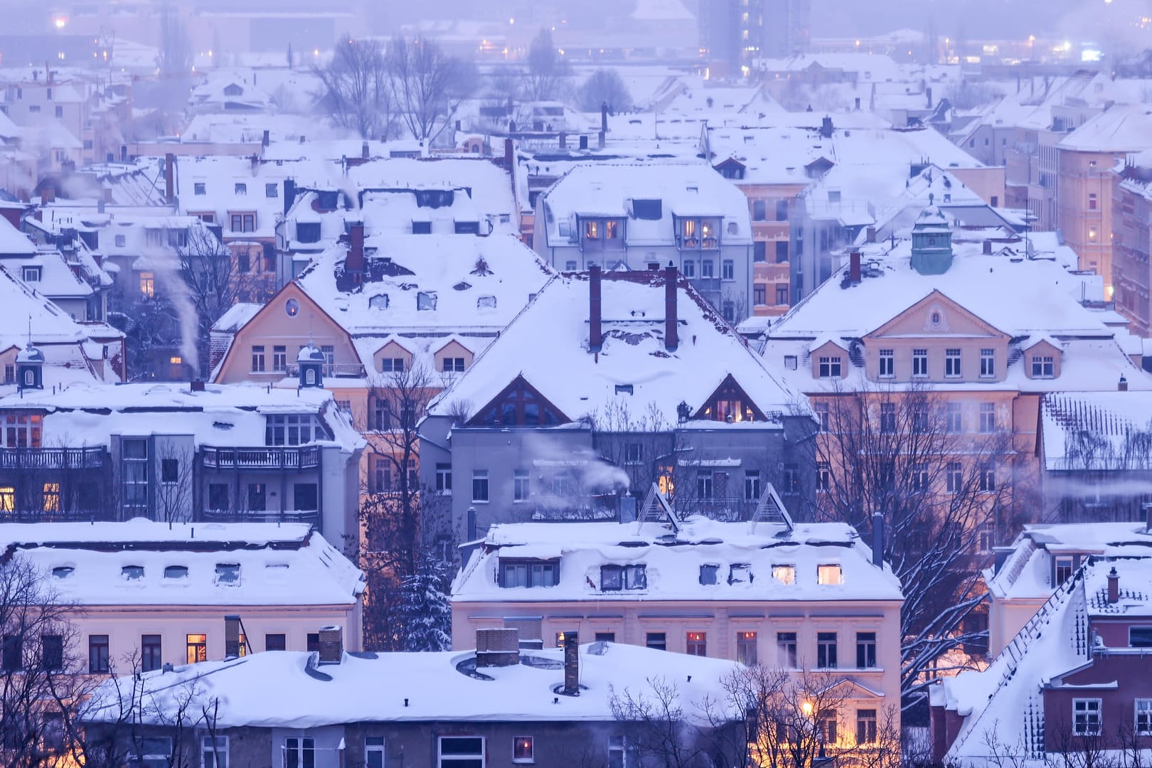 Winterwetter in Leipzig: Auch an anderen Orten werden frostige Temperaturen erwartet (Symbolbild).