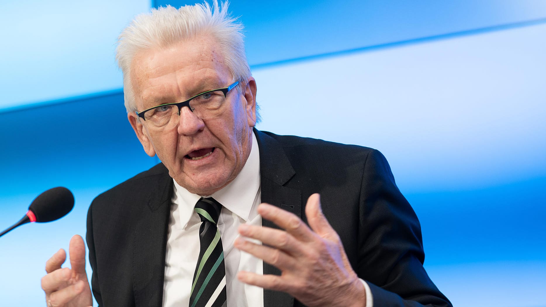 Winfried Kretschmann: Der amtierende Ministerpräsident bewirbt sich um eine dritte Amtszeit.