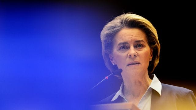 Ursula von der Leyen, Präsidentin der Europäischen Kommission. Ursula von der Leyen, Präsidentin der Europäischen Kommission.