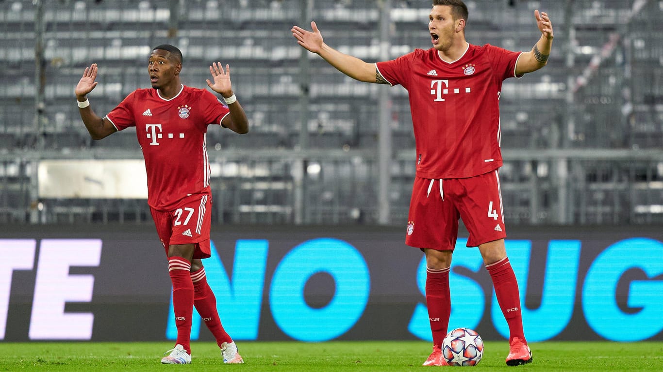 David Alaba (l.) und Niklas Süle könnten beide bald den FC Bayern verlassen.