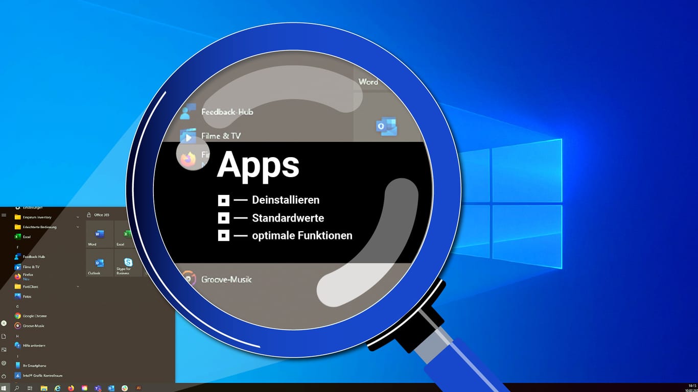 Windows-Apps im Fokus: Einige Programme können lästig sein. Wir zeigen, wie Sie diese los werden oder in die Schranken weisen.