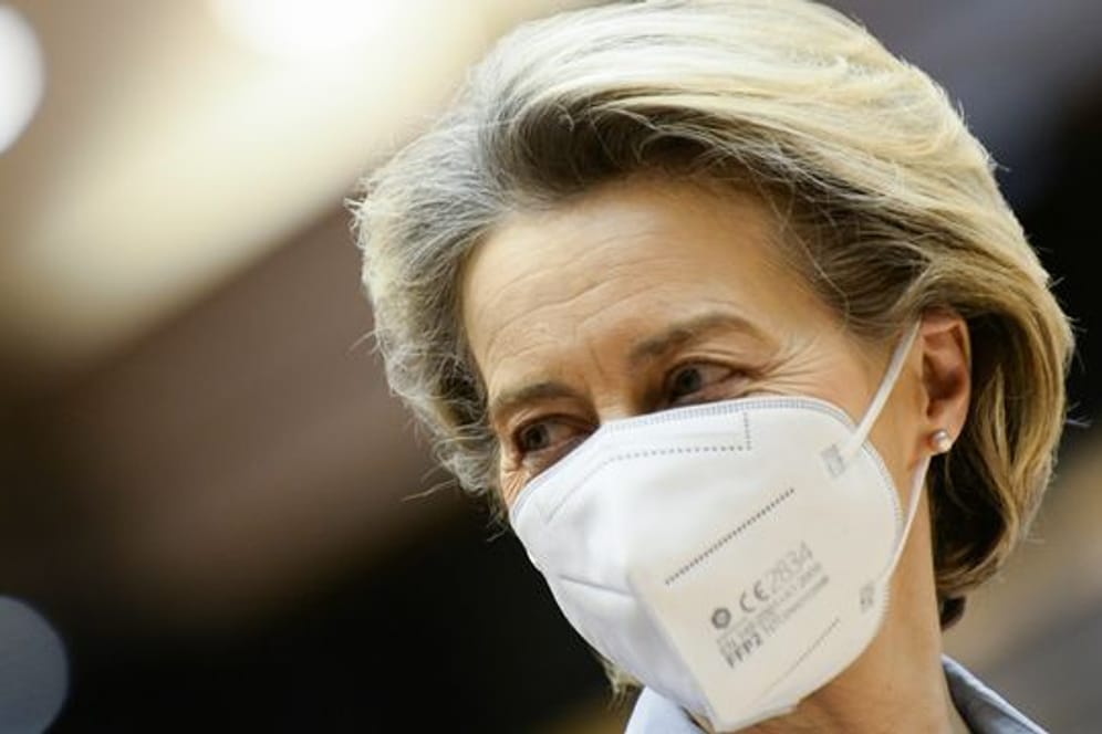 EU-Kommissionspräsidentin Ursula von der Leyen: "Wir alle geben unser Bestes im Kampf gegen das Virus.