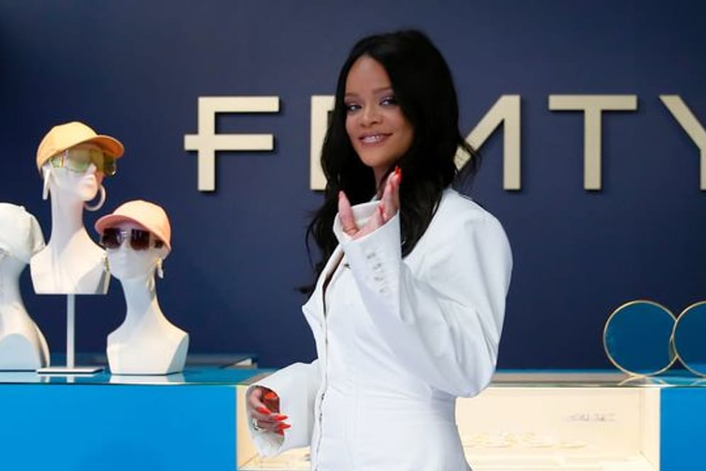 Rihanna stellte die erste Kollektion ihres Modelabels "Fenty" in Paris 2019 vor.
