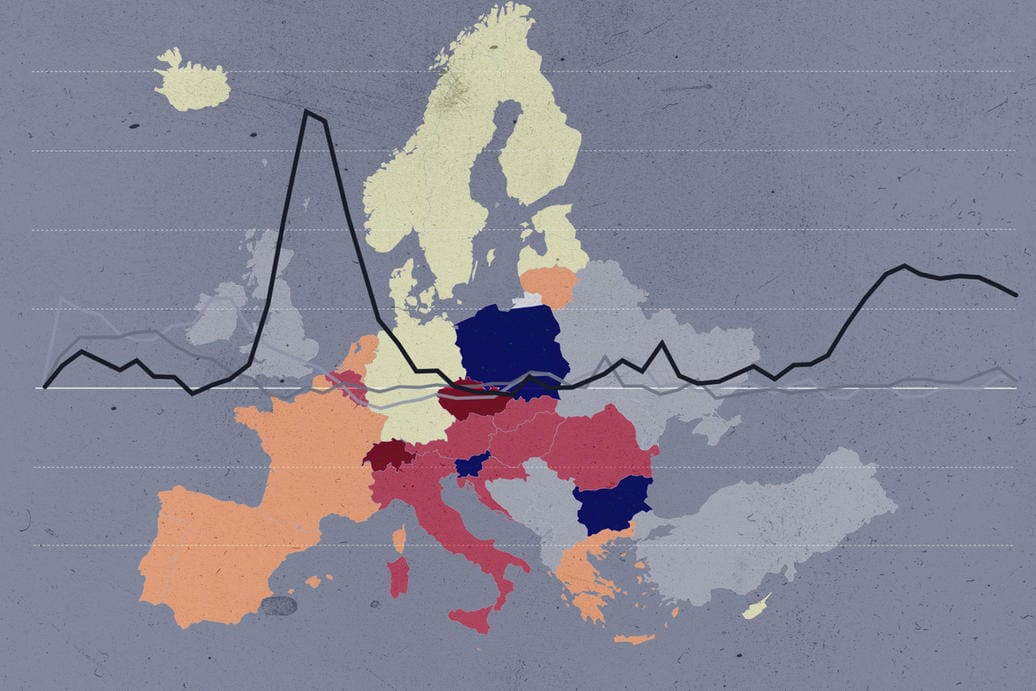 So unterschiedlich fällt die Übersterblichkeit in Europa aus