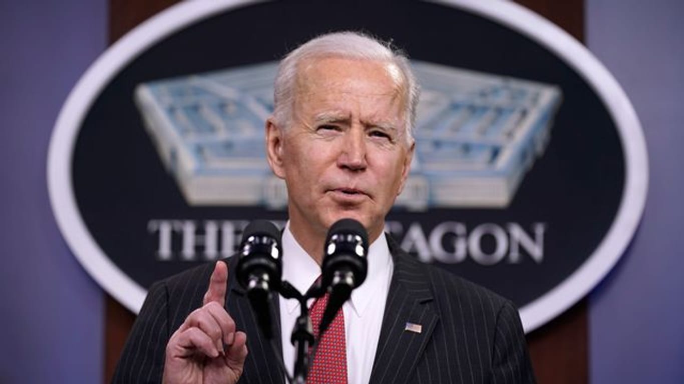 Machte dem chinesischen Staatschef Xi am Telefon klare Ansagen: US-Präsident Joe Biden.
