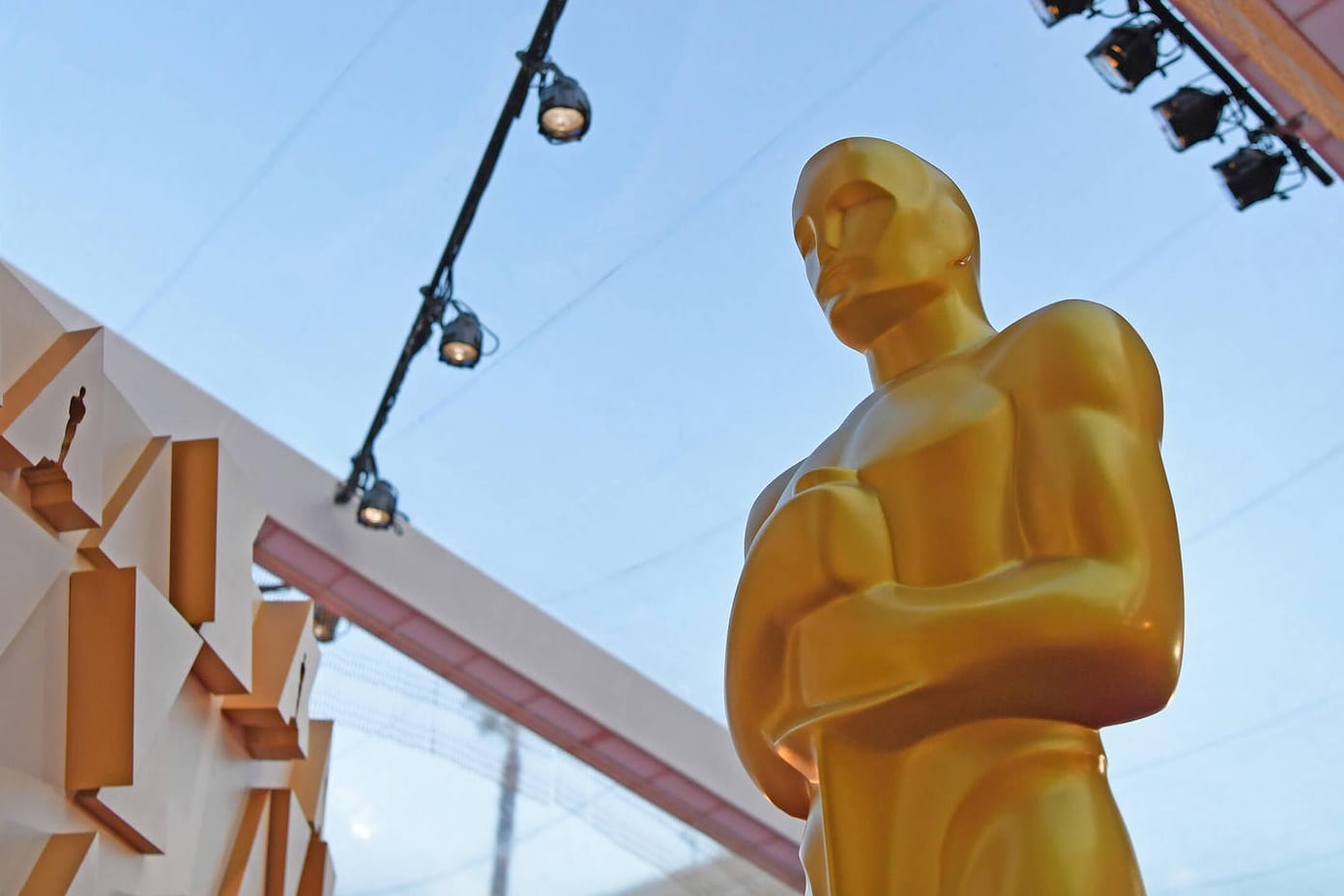 Archivbild: Vorbereitungen für die Oscar-Verleihung im Jahr 2020.