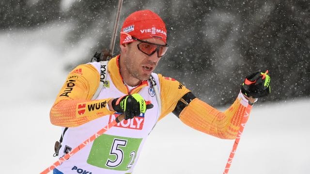 Abhaken und nach vorn blicken: Arnd Peiffer belegte mit der Mixed-Staffel nur Rang sieben. Abhaken und nach vorn blicken: Arnd Peiffer belegte mit der Mixed-Staffel nur Rang sieben.