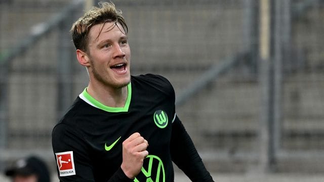 20 Saisontore will er für den VfL Wolfsburg erzielen: Wout Weghorst. 20 Saisontore will er für den VfL Wolfsburg erzielen: Wout Weghorst.