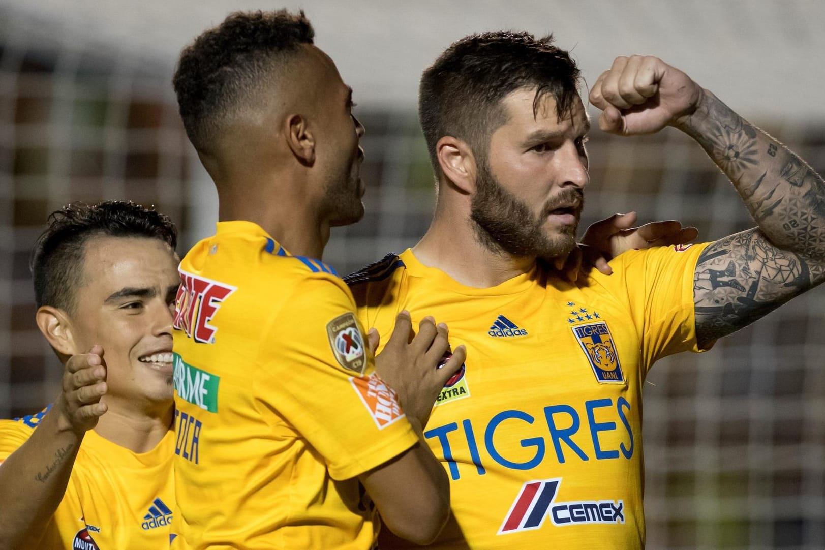 Die "Tiger" um André-Pierre Gignac (r.): Auch gegen die Bayern will der bullige Franzose jubeln.