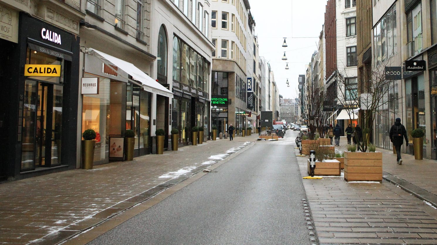 Geschlossene Geschäfte in Hamburg: Können einzelne Länder schon vor dem 7. März die Corona-Maßnahmen lockern? Darüber herrscht bundesweit Verwirrung.