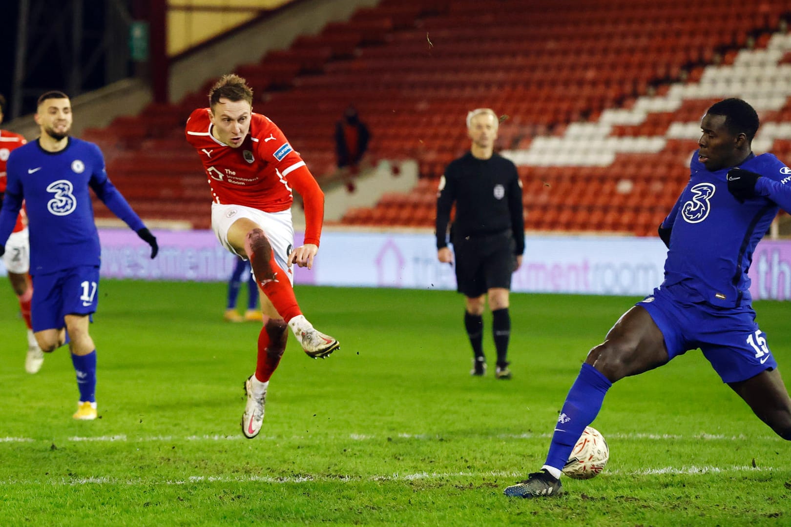 Barnsley gegen Chelsea: Trainer Thomas Tuchel musste beim Spiel seines Klubs gegen den Zweitligisten zittern.