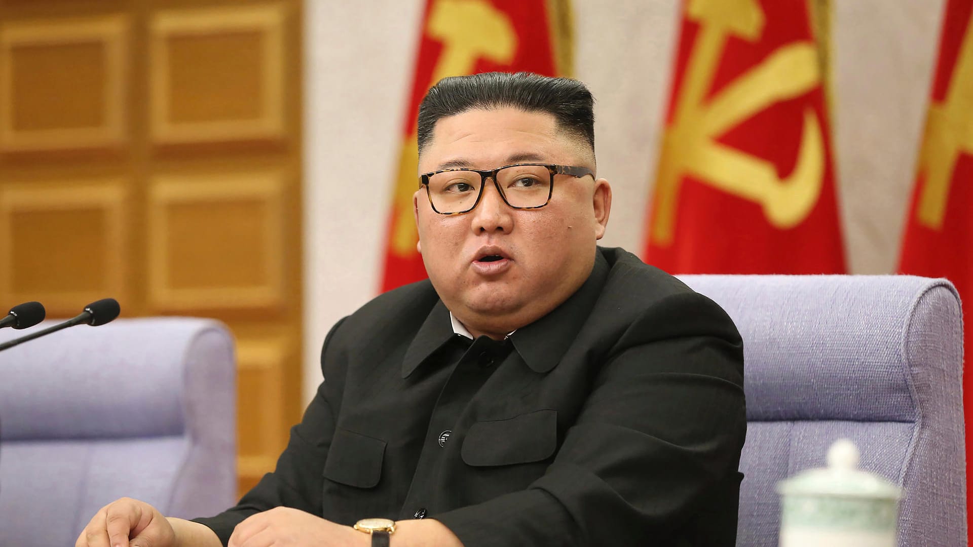 Kim Jong Un: Nordkoreas Machthaber ist mit dem Wirtschaftsplan seiner Regierung nicht zufrieden.