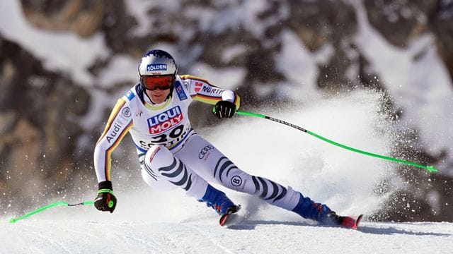 Schaffte auf der erstmals befahrenen Vertigine-Strecke in Cortina d'Ampezzo eine gute Zeit: Thomas Dreßen. Schaffte auf der erstmals befahrenen Vertigine-Strecke in Cortina d'Ampezzo eine gute Zeit: Thomas Dreßen.