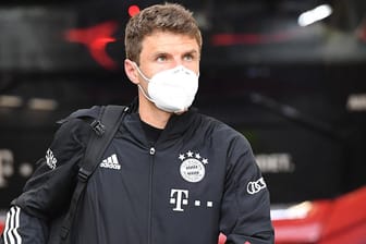 Thomas Müller: Der Bayern-Spieler muss separat nach München zurückkehren.