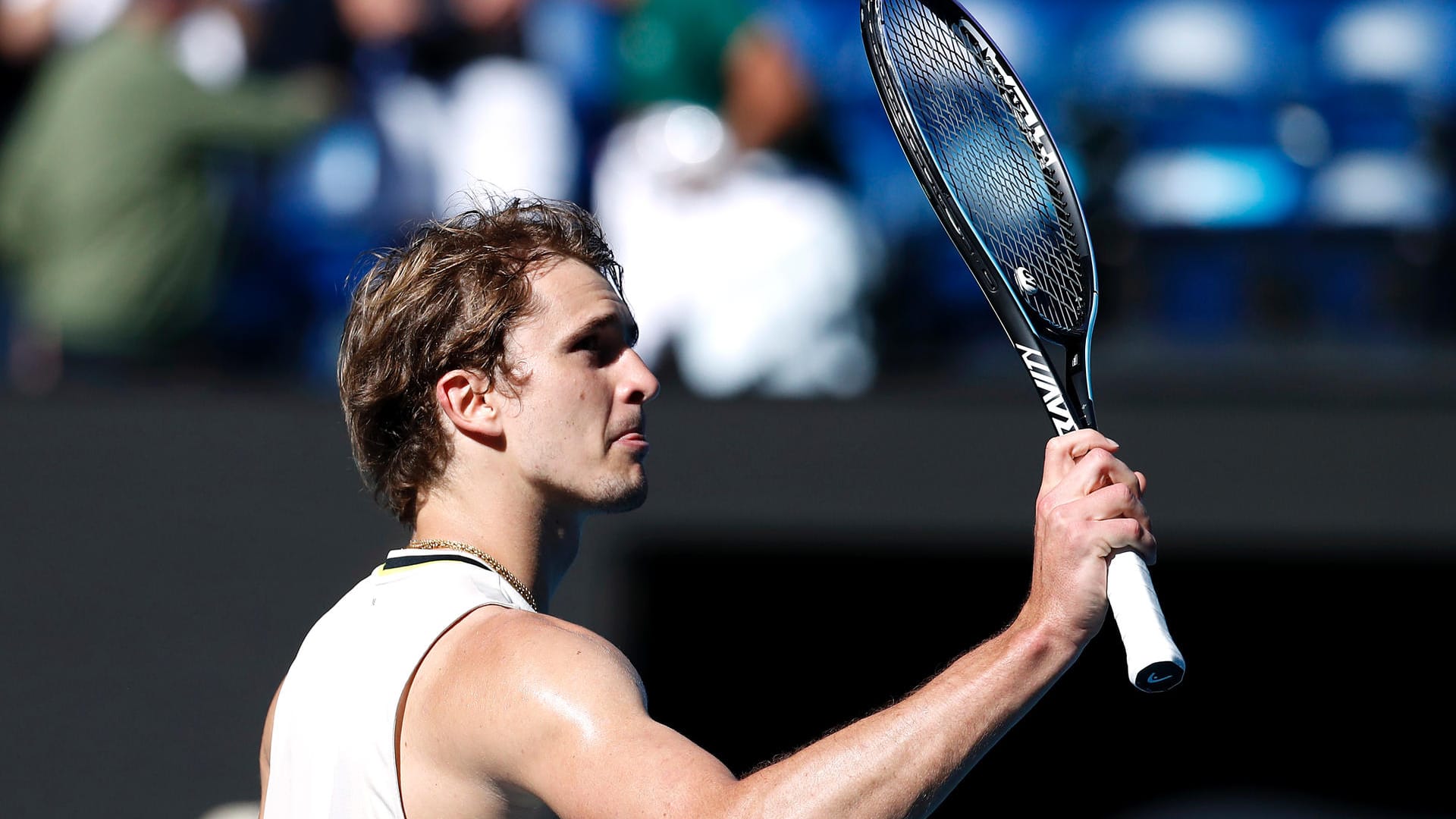 Alexander Zverev in der australischen Sonne: In Melbourne präsentiert sich der Deutsche in Topform.