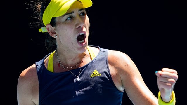 Steht nach einem starken Auftritt im Achtelfinale: Garbiñe Muguruza. Steht nach einem starken Auftritt im Achtelfinale: Garbiñe Muguruza.