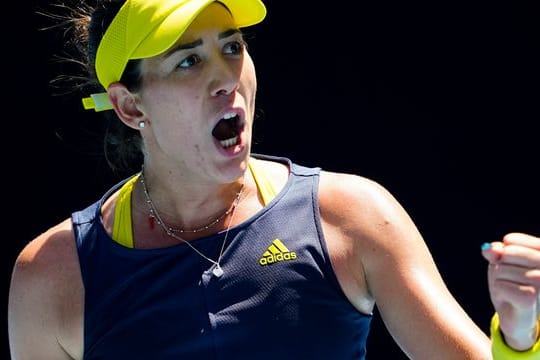 Steht nach einem starken Auftritt im Achtelfinale: Garbiñe Muguruza.