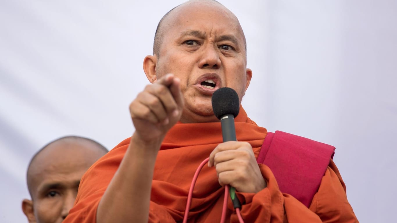 Der buddhistische Mönch Wirathu: Der Hassprediger wird offenbar begnadigt.