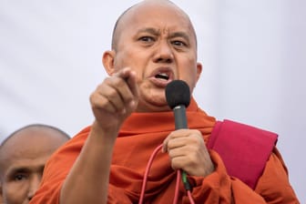 Der buddhistische Mönch Wirathu: Der Hassprediger wird offenbar begnadigt.