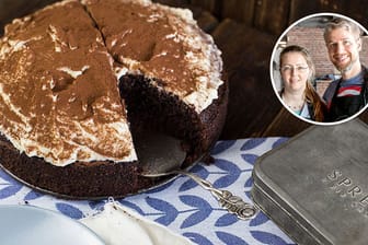 Schokoladenkuchen: Er ist ganz einfach in der Zubereitung.