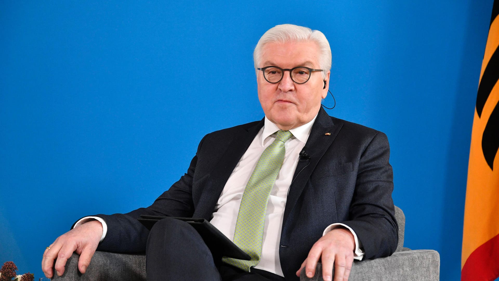 Frank-Walter Steinmeier: Er würdigte die Arbeit des Bundesrats. Frank-Walter Steinmeier: Er würdigte die Arbeit des Bundesrats.