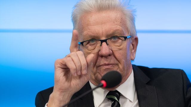 Der baden-württembergische Ministerpräsident Winfried Kretschmann (Grüne). Der baden-württembergische Ministerpräsident Winfried Kretschmann (Grüne).